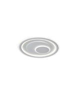 ΠΛΑΦΟΝΙΕΡΑ ΜΕΤΑΛΛΟ-ΠΛΑΣΤΙΚΟ LED 60W 3300Lm 3CCT (3000-4000-6500K) Φ510X60mm ΛΕΥΚΟ ARTE ILLUMINA MOTIVO Eurolamp 144-51033