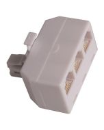 ΑΝΤΑΠΤΟΡΑΣ ΤΗΛΕΦΩΝΟΥ ΑΡΣΕΝΙΚΟ ΣE 3 ΘΗΛΥΚΑ 6P4C Rj11 Eurolamp 147-10056