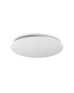 ROSONE D750 13 FORI BIANCO Ideal Lux 344331