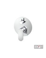 Μίκτης Εντοιχισμού 2 Εξόδων Mist Cora Chrome 3555-100