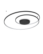 OZ PL D100 ON-OFF NERO 3000K Ideal Lux 364995