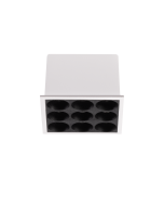 LIKA FI SLIM SQUARE 10W 3000K BIANCO Ideal Lux 367286