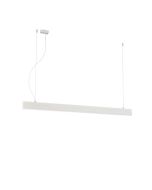 Γραμμικό Κρεμαστό L1980 3000K Λευκό Ciba Viokef 3916-00198-3-W-P-N