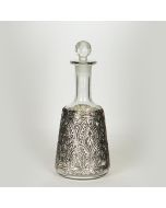 ΚΑΡΑΦΑ ΓΥΑΛΙΝΗ - ΜΕΤΑΛΛΙΚΗ ΑΣΗΜΙ 12.5x29cm Eurolamp 752-10530