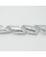 ΚΟΡΔΕΛΑ ME ΑΣΗΜΙ ΧΟΝΤΡΟΚΟΜΜΕΝΟ GLITTER, 6.30cm, 10M Eurolamp 600-47555