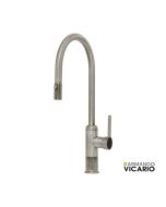 Μπαταρία Νεροχύτη Κουζίνας Lumiere Vicario Inox Finish 400785-110