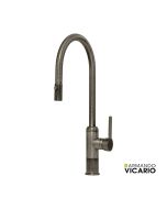 Μπαταρία Νεροχύτη Κουζίνας Lumiere Vicario Black Brushed 400785-410