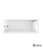 Μπανιέρα Ακρυλική 130*70 εκ. Sirene Clarissa CLA13070 