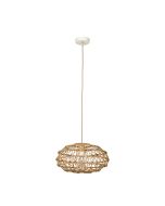 InLight Κρεμαστό Φωτιστικό από σχοινί 1xE27 D:35cm 4041-C