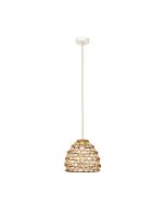 InLight Κρεμαστό Φωτιστικό από σχοινί 1xE27 D:25cm 4047-B