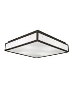 Πλαφονιέρα Wenge L:400X400 Figaro Viokef 4118101