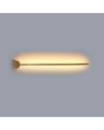 InLight Επίτοιχο Φωτιστικό LED Χρυσαφί 7W – Γραμμικό Backlight 3000K 43015-Golden