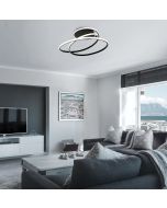 Φωτιστικό Οροφής Μαύρο Mily Viokef 4301501