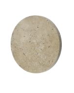 InLight Επιτοίχιο φωτιστικό γκρι από travertine marble LED 3.5W D:16cm 43068-B