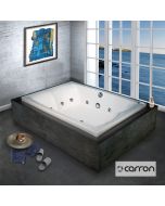 Μπανιέρα Ακρυλική Caronite CELSIUS DUO με σύστημα Υδρομασάζ (1,75hp-10 jet) 2000x1400, Carron Bath White 452CH