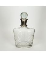 ΚΑΡΑΦΑ ΓΥΑΛΙΝΗ - ΜΕΤΑΛΛΙΚΗ ΑΣΗΜΙ 15x10x25cm Eurolamp 752-10526