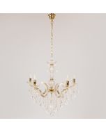 ΠΟΛΥΕΛΑΙΟΣ 5ΦΩΤΟΣ ΜΕ ΚΡΥΣΤΑΛΛΑ ΧΡΥΣΟΣ 64x65cm Eurolamp 757-12031