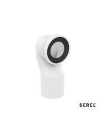 Προέκταση για κατωστόμια λεκάνη SEREL White MCURVA-300