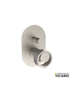 Μίκτης Εντοιχισμού 2 Εξόδων Halo Vicario Inox 515050D-110