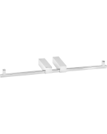 Χαρτοθήκη Διπλή Χρώμιο Bronze Art San Remo 52M3-10