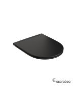 Κάλυμμα Λεκάνης MOON 5520 Slim Soft Close Scarabeo Ardesia (Black Matt) 5535BS-401