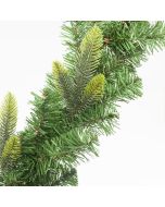 ΓΙΡΛΑΝΤΑ ΜΕ ΚΛΑΔΙΑ MIX ΜΕ P.Ε. 270x30cm, 162 TIPS (ΠΑΧΟΣ ΤΩΝ TIPS 8cm- ΜΗΚΟΣ 17cm), ΠΡΑΣΙΝΟ ΧΡΩΜΑ Eurolamp 600-30328
