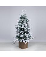 ΔΕΝΤΡΑΚΙ ΧΙΟΝΙΣΜΕΝΟ, PE KAI PVC, ΣΕ ΓΛΑΣΤΡΑΚΙ, 90cm Eurolamp 600-30658