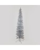 ΔΕΝΤΡΟ ΑΣΗΜΙ, SUPER SLIM, 210cm Eurolamp 600-30669