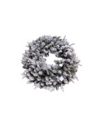 ΣΤΕΦΑΝΙ ΧΙΟΝΙΣΜΕΝΟ SNOW PEARL MIXED 75cm Eurolamp 600-30760