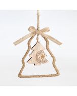 ΔΕΝΤΡΟ ΚΡΕΜΑΣΤΟ, 25x12x0,5cm Eurolamp 600-43841