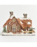 ΣΠΙΤΑΚΙ ΦΩΤΙΖΟΜΕΝΟ, ΜΕ ΜΟΝΟΠΑΤΙ, ΜΠΑΤΑΡΙΑΣ, 30x20x20cm Eurolamp 600-43990