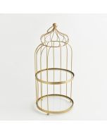 ΚΛΟΥΒΙ, ΜΕ ΔΥΟ ΕΠΙΠΕΔΑ, ΜΕΤΑΛΛΙΚΟ, ΧΡΥΣΟ, 24x53x58cm Eurolamp 600-44161