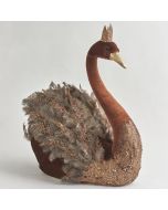 ΒΕΛΟΥΔΙΝΟΣ ΚΥΚΝΟΣ, ΚΑΦΕ, ΜΕ ΧΑΛΚΙΝΟ ΓΚΛΙΤΕΡ, 59cm Eurolamp 600-44453