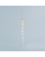 ΣΤΑΛΑΚΤΙΚΤΗΣ ΑΚΡΥΛΙΚΟΣ, ΜΕ ΣΑΜΠΑΝΙ GLITTER, 1,7x23cm Eurolamp 600-44626