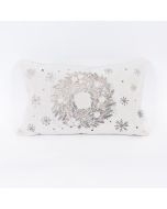 ΜΑΞΙΛΑΡΙ ΜΠΕΖ, ΜΕ ΜΕΤΑΛΛΙΚΟ ΤΥΠΩΜΑ ΣΤΕΦΑΝΑΚΙ, 30x50cm Eurolamp 600-46026