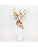 ΜΕΤΑΛΛΙΚΗ ΠΡΙΓΚΙΠΙΣΣΑ ΜΕ ΜΟΥΣΙΚΟ ΟΡΓΑΝΟ, 70.49cm Eurolamp 600-46487