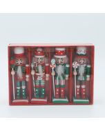 ΚΑΡΥΟΘΡΑΥΣΤΗΣ, ΚΟΚΚΙΝΟ ΠΡΑΣΙΝΟ CANDY, ΣΕΤ 4TMX, 5x13cm Eurolamp 600-46866