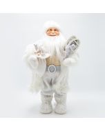 ΑΗ ΒΑΣΙΛΗΣ ΜΕ ΛΕΥΚΗ ΓΟΥΝΑ ΚΑΙ ΔΩΡΑΚΙΑ, 45cm Eurolamp 600-47094