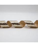 ΚΟΡΔΕΛΑ ME ΧΡΥΣΟ ΧΟΝΤΡΟΚΟΜΜΕΝΟ GLITTER, 6.30cm, 10M Eurolamp 600-47556