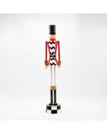 ΜΕΤΑΛΛΙΚΟΣ ΚΑΡΥΟΘΡΑΥΣΤΗΣ, ΜΑΥΡΟ ΚΑΡΟ ΜΕ ΚΟΚΚΙΝΟ, 90cm Eurolamp 600-47983