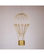 ΜΕΤΑΛΛΙΚΟ ΑΕΡΟΣΤΑΤΟ, ΧΡΥΣΟ, 33x33x84cm Eurolamp 600-48096
