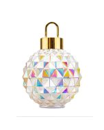 ΜΠΑΛΑ ΓΥΑΛΙΝΗ ΦΩΤΙΖΟΜΕΝΗ, ΙΡΙΔΙΖΟΥΣΑ, 22x32cm Eurolamp 600-48330