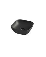 Olympia Trend Square 02 Black matt - Νιπτήρας Επικαθήμενος χωρίς βαλβίδα 60132
