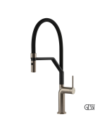 Μπαταρία Νεροχύτη Κουζίνας Stelo Gessi Inox 60315-149