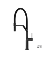 Μπαταρία Νεροχύτη Κουζίνας Stelo Gessi Black Matt 60315-299