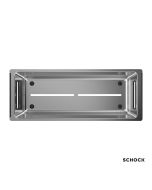 ΜΠΩΛ ΚΡΕΜΑΣΤΟ 39,3 x 15,3 x 10,9 SCHOCK INOX 629051SH-110