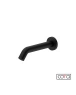 Μπαταρία Νιπτήρα Τοίχου Ηλεκτρονική Κρύο (Ρεύμα) Cora Black Matt 6410-400