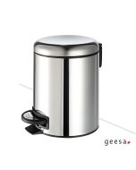 Χαρτοδοχείο Επιδαπέδιο 5l soft-close Geesa Inox Chrome 645-100