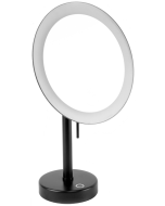 Μεγενθυτικός Καθρέφτης Led Μαύρο Bronze Art Μεγενθυτικοί 69H7R-MM-L