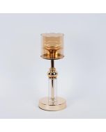 ΚΗΡΟΠΗΓΙΟ ΜΕΤΑΛΛΙΚΟ ΧΡΥΣΟ 12x37cm Eurolamp 752-24091